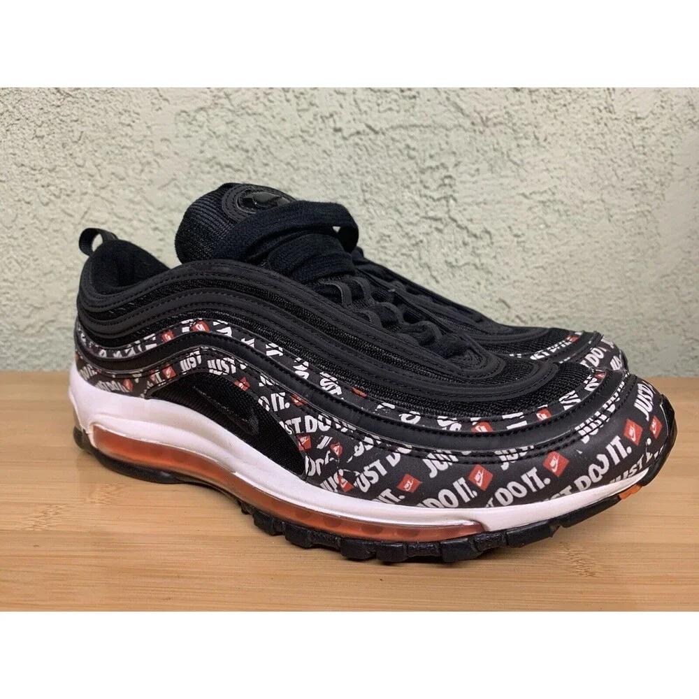 RARE Nike Air Max 97 'Just Do It' AT8437-001 Sneakers Men Size 10